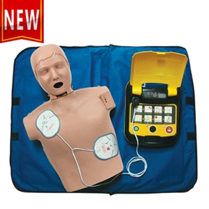 심폐소생술 모형 모니터형과 교육용 제세동기 T10 세트
