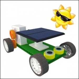 뉴 각도 조절 고무동력 태양광 자동차 만들기