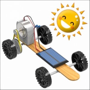 뉴 동력 전달 태양광 자동차