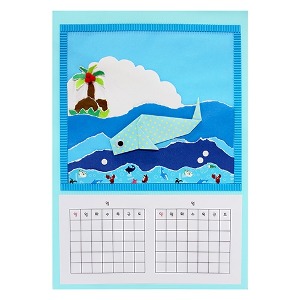 아기고래 달력 종이접기