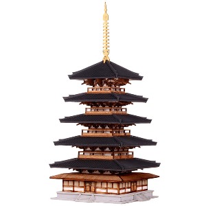 건축모형 일본법륭사 오층탑